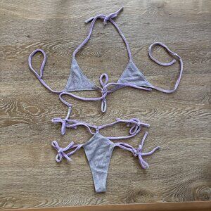 EUC Nemesis Apparel Set - Lavender,  Size XS-S (Micro fit)